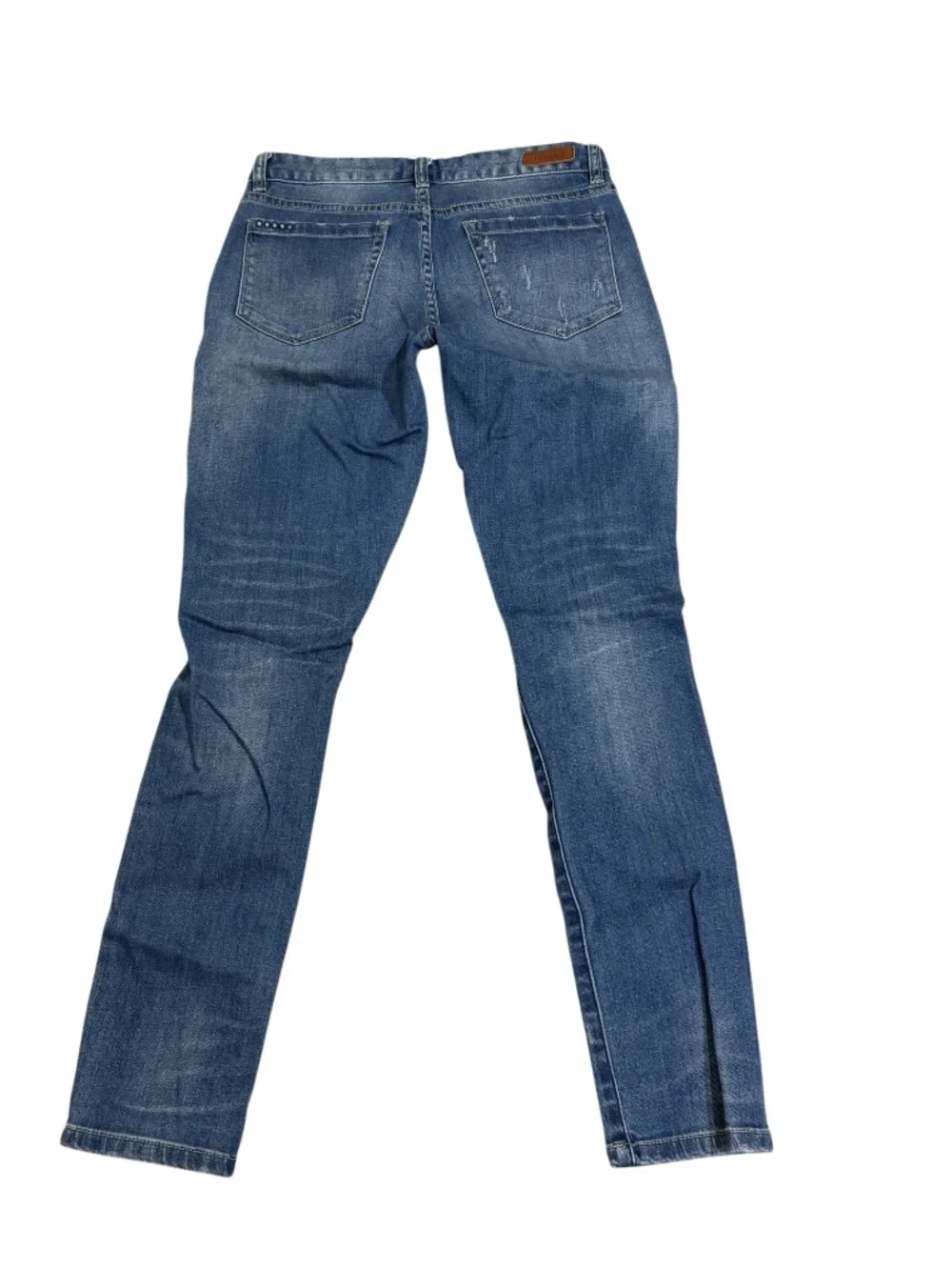 Blank NYC Blue Denim Jeans Hem